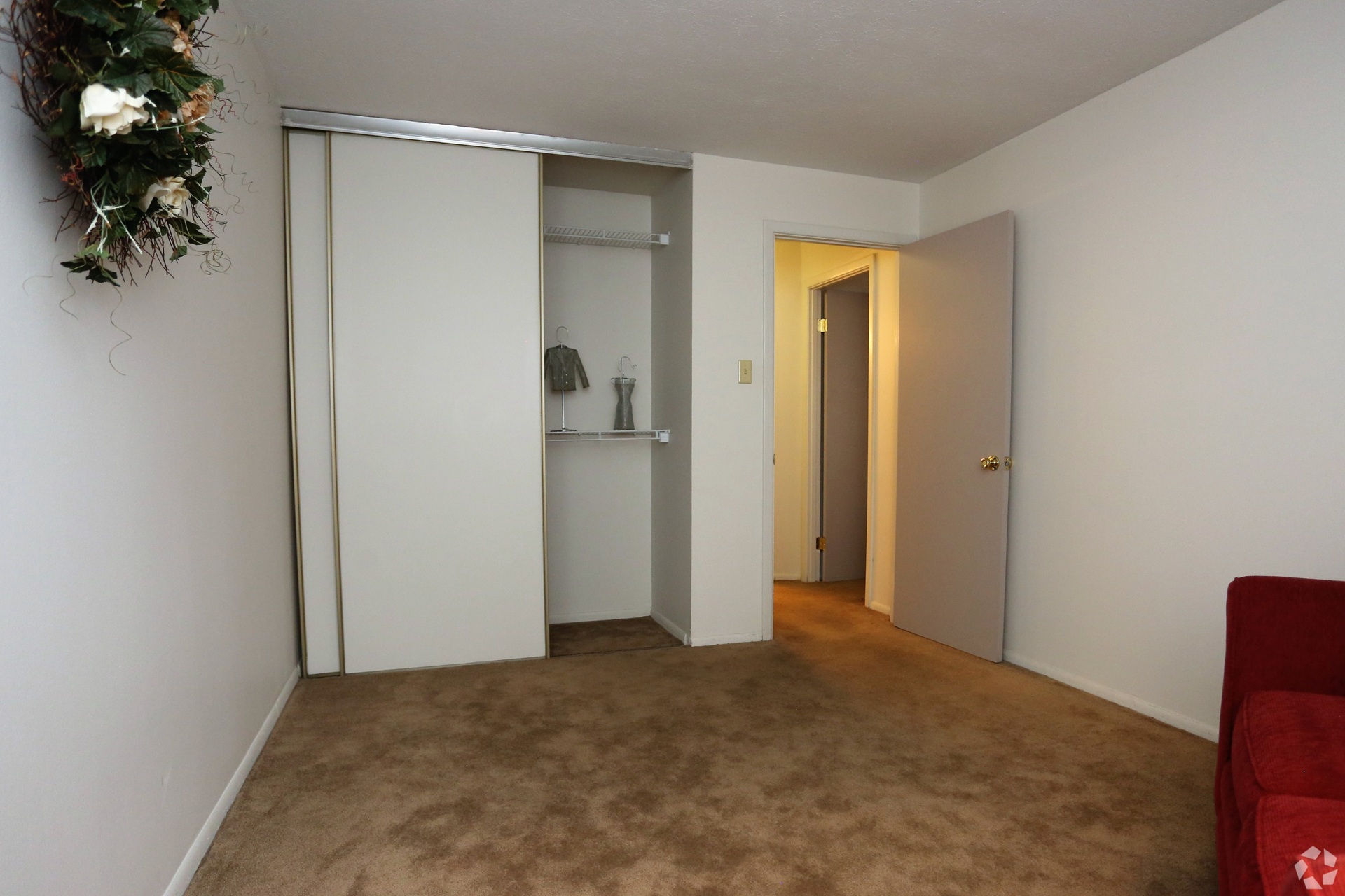 Shoregate Towers master bedroom in Willowick, Ohio
