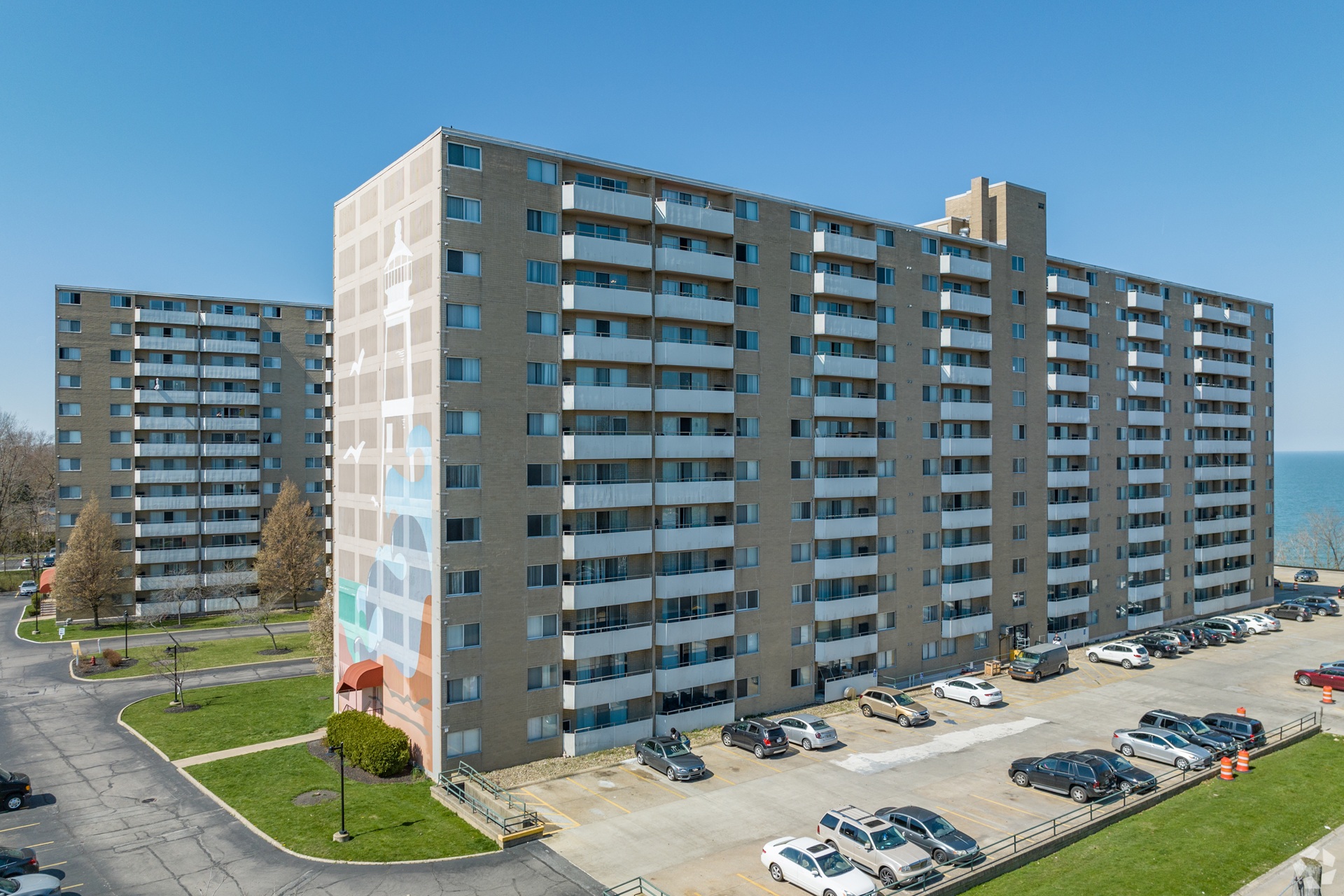 Shoregate Towers exterior  in Willowick, Ohio