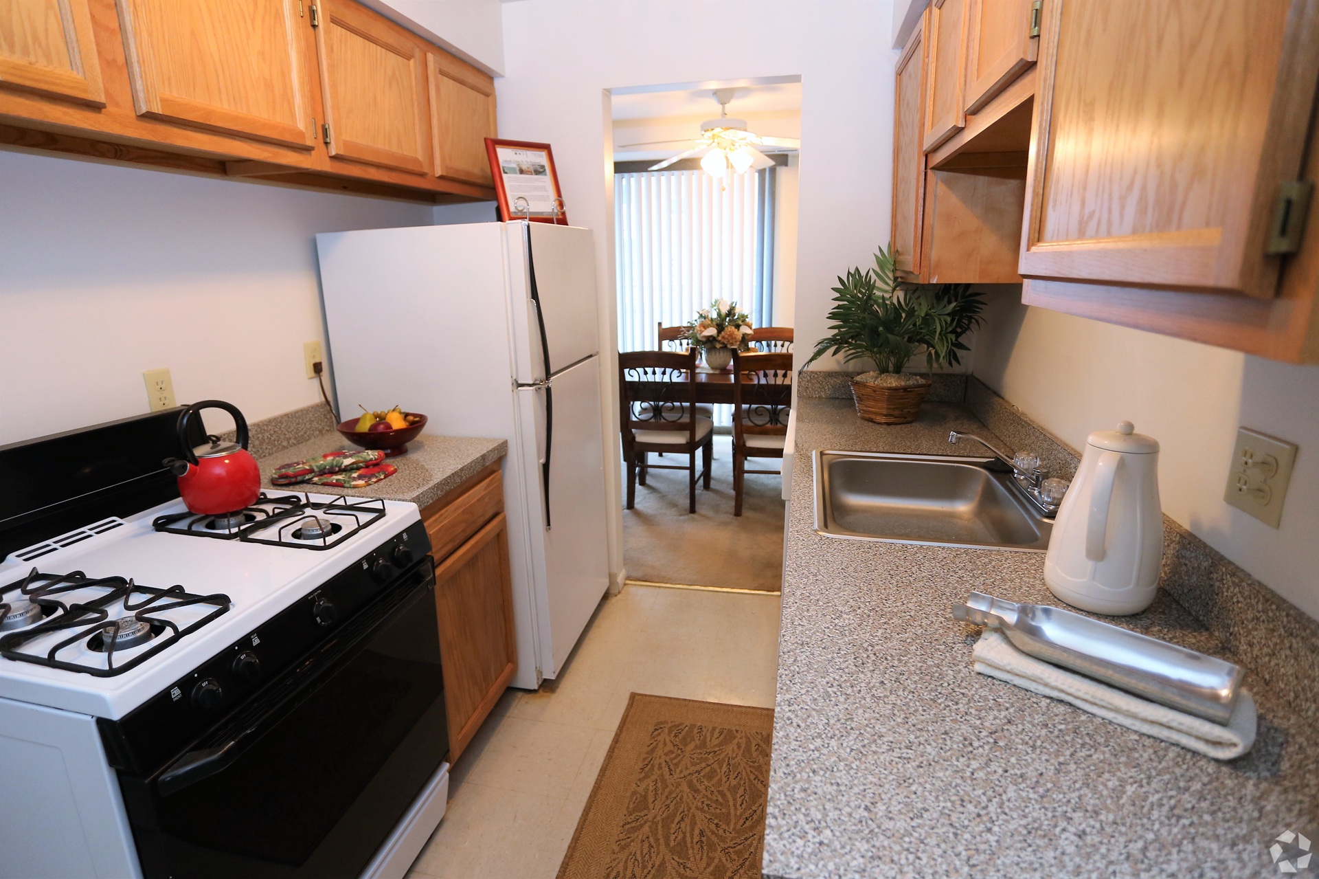 Shoregate Towers kitchen in Willowick, Ohio