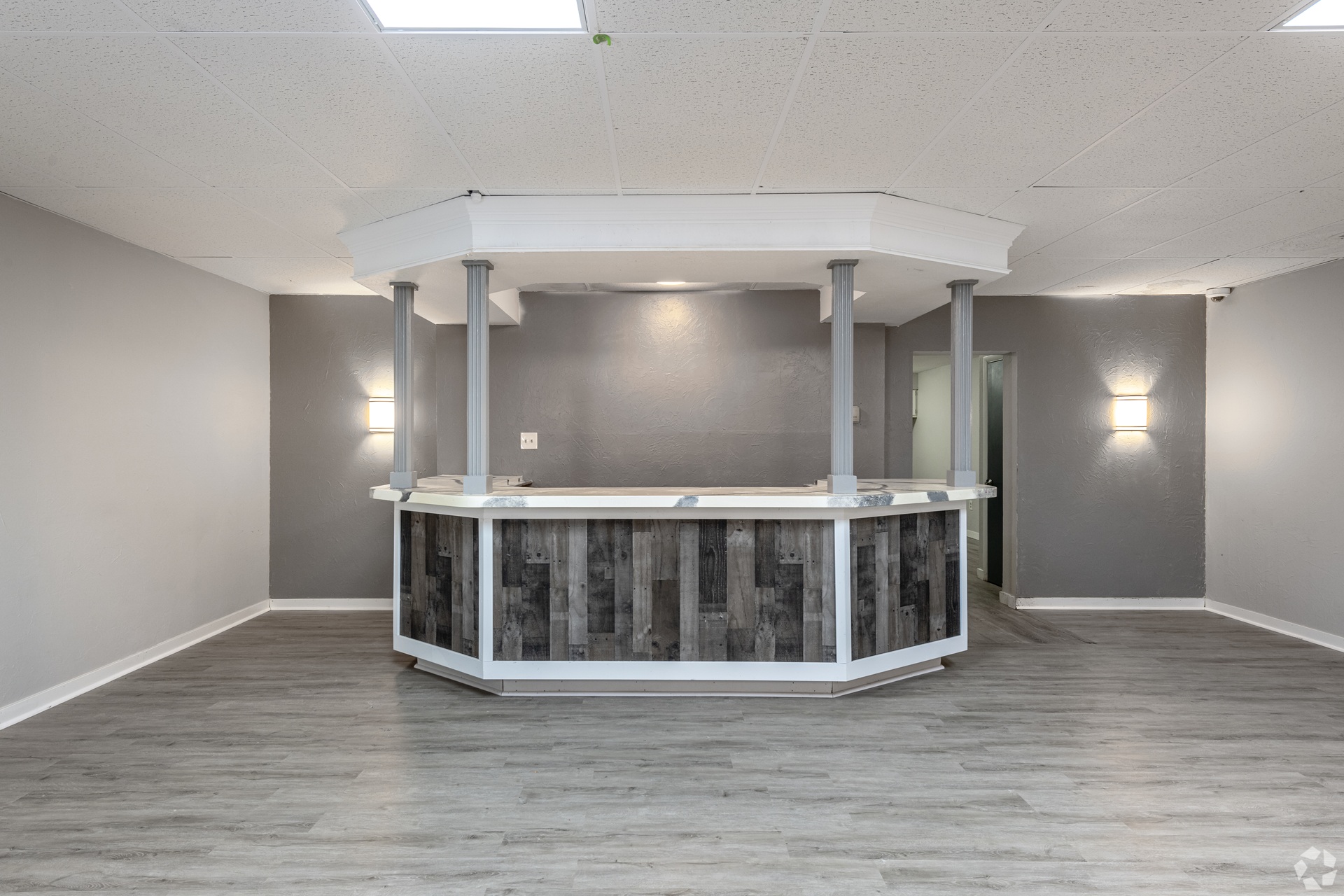 Shoregate Towers lobby in Willowick, Ohio
